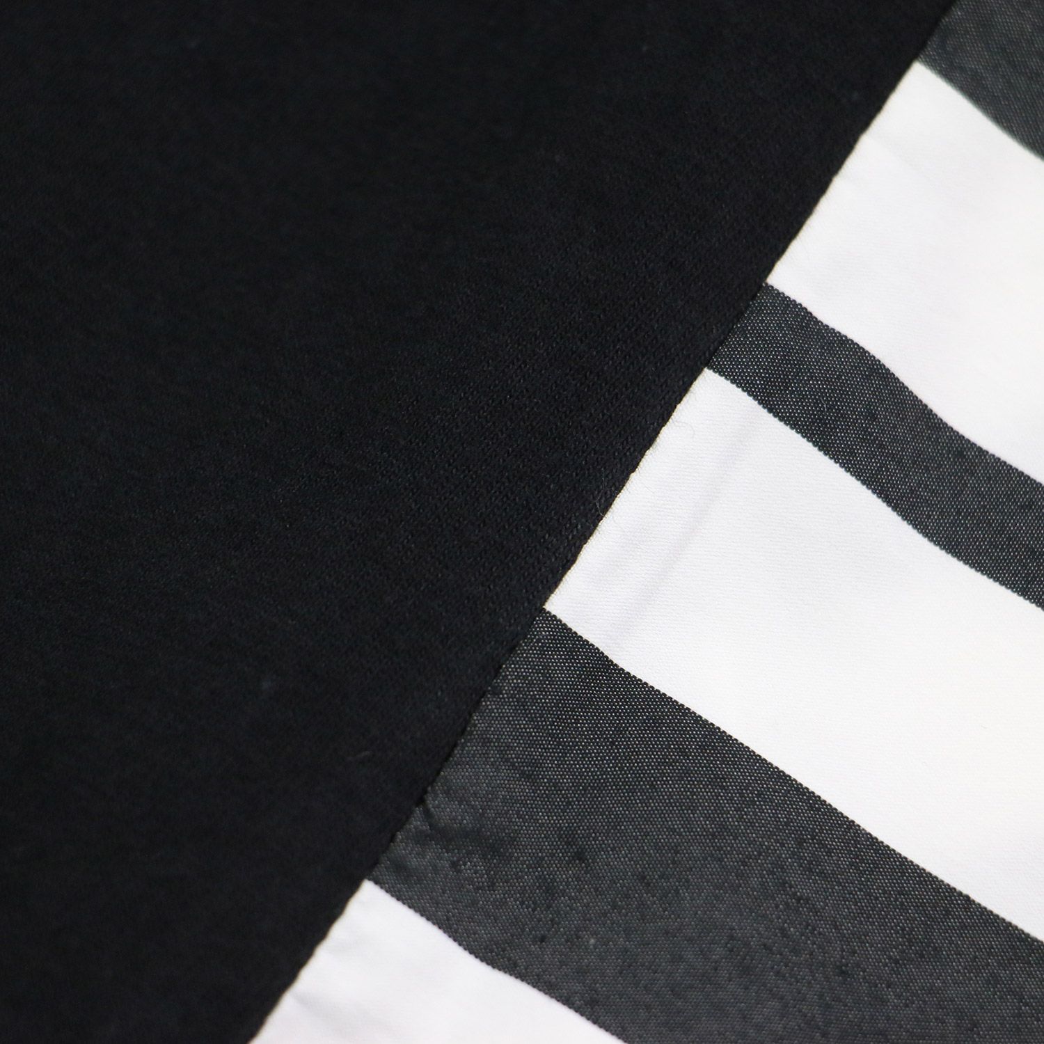 Sacai サカイ カットソー ブラック ホワイト 黒白 サイズ:1(S) | 20春