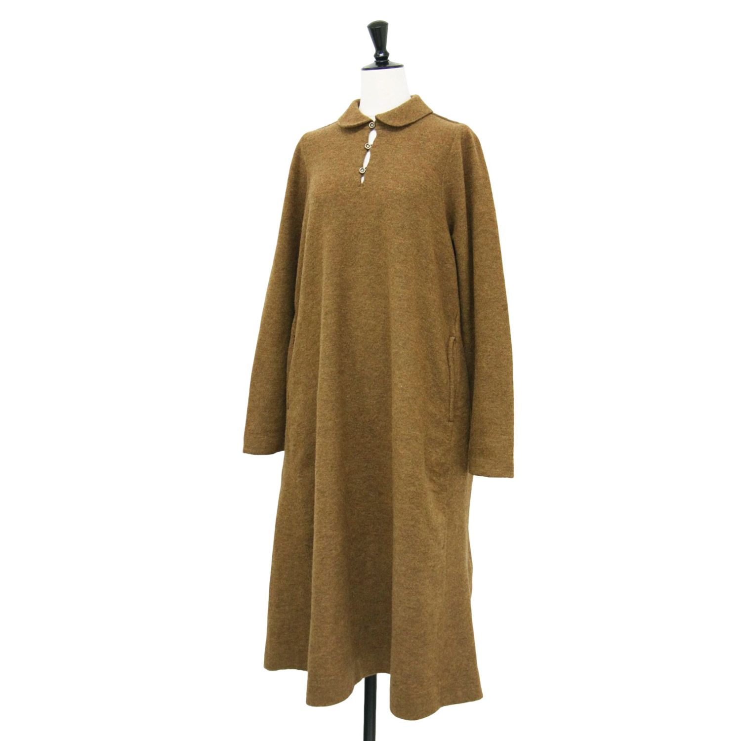 45R フォーティファイブ・アール ワンピース ブラウン サイズ:FREE