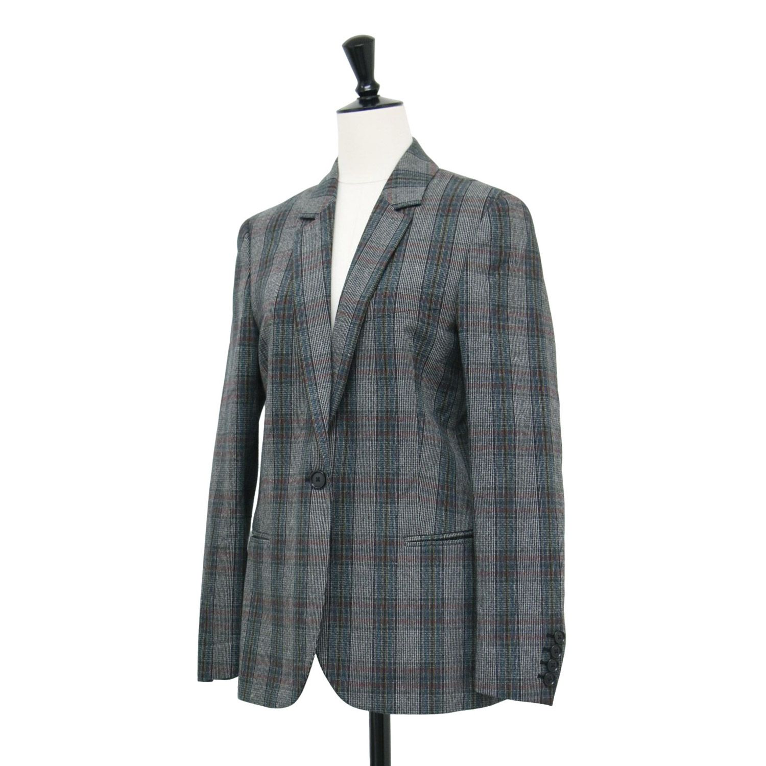 PS ポールスミス 緑 チェック ブルゾン M メンズ レディース アウター