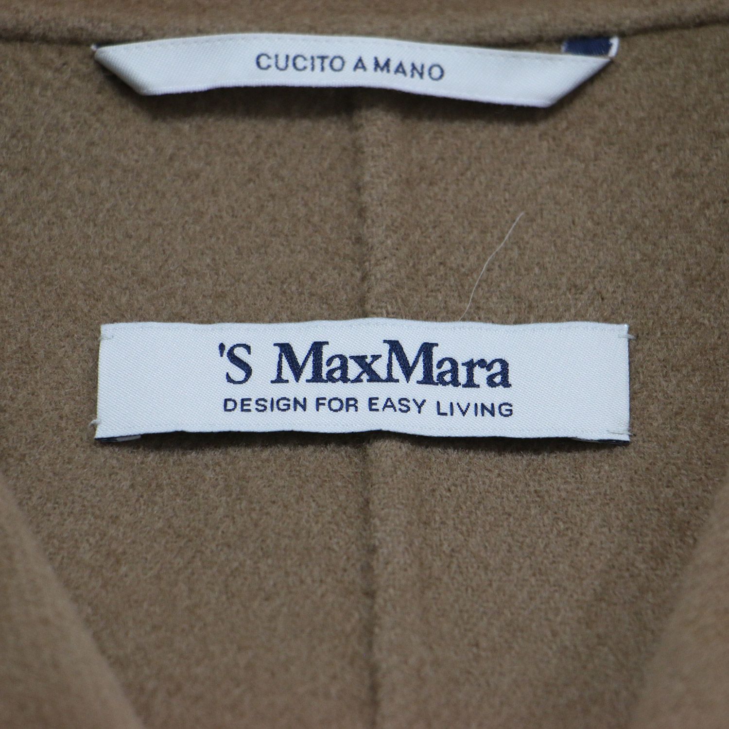 S Max Mara エス マックスマーラ コート キャメル サイズ:36(S
