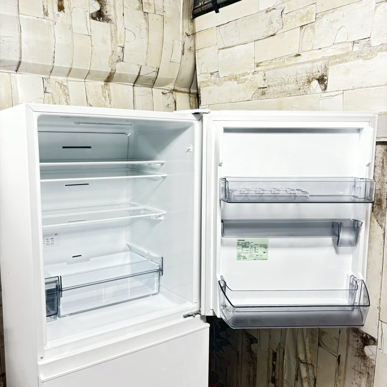 専用【2022年製】TOSHIBA 東芝 GR-T33SC ノンフロン冷凍冷蔵庫 326L 大 