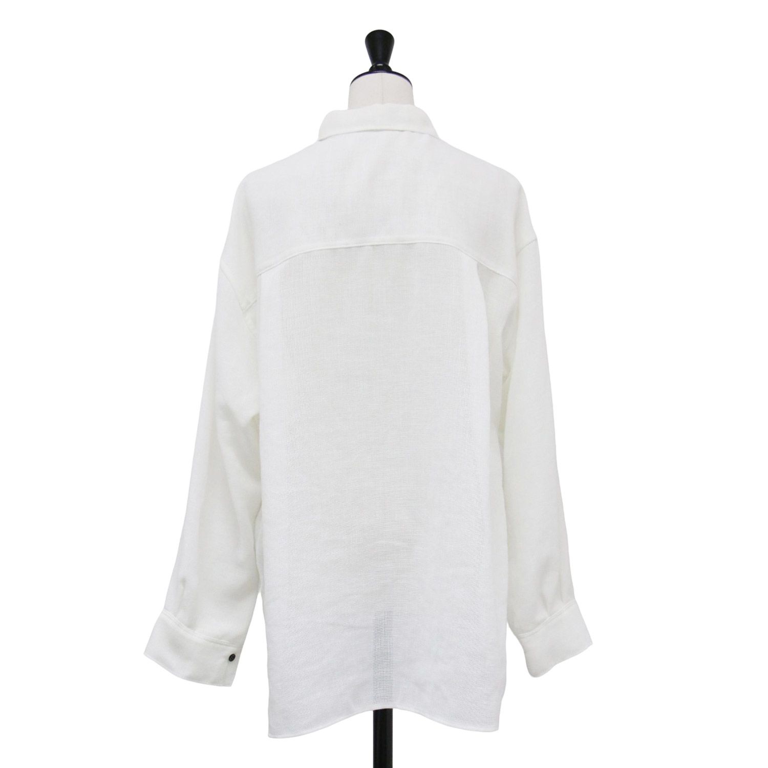 新品】IENA イエナ シャツ ホワイト 白 サイズ:FREE | 25秋冬 シアー