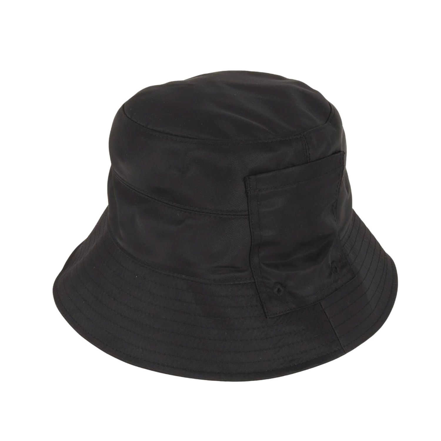 La Maison de Lyllis メゾンドリリス ハット ブラック 黒 サイズ:57 | ナイロン バケットハット | DECK | サテン 撥水素材 |日本製 ブランド 帽子【レディース】【中古】【K4639】 La Maison de Lyllis メゾンドリリス ハット ブラック 黒 サイズ:57