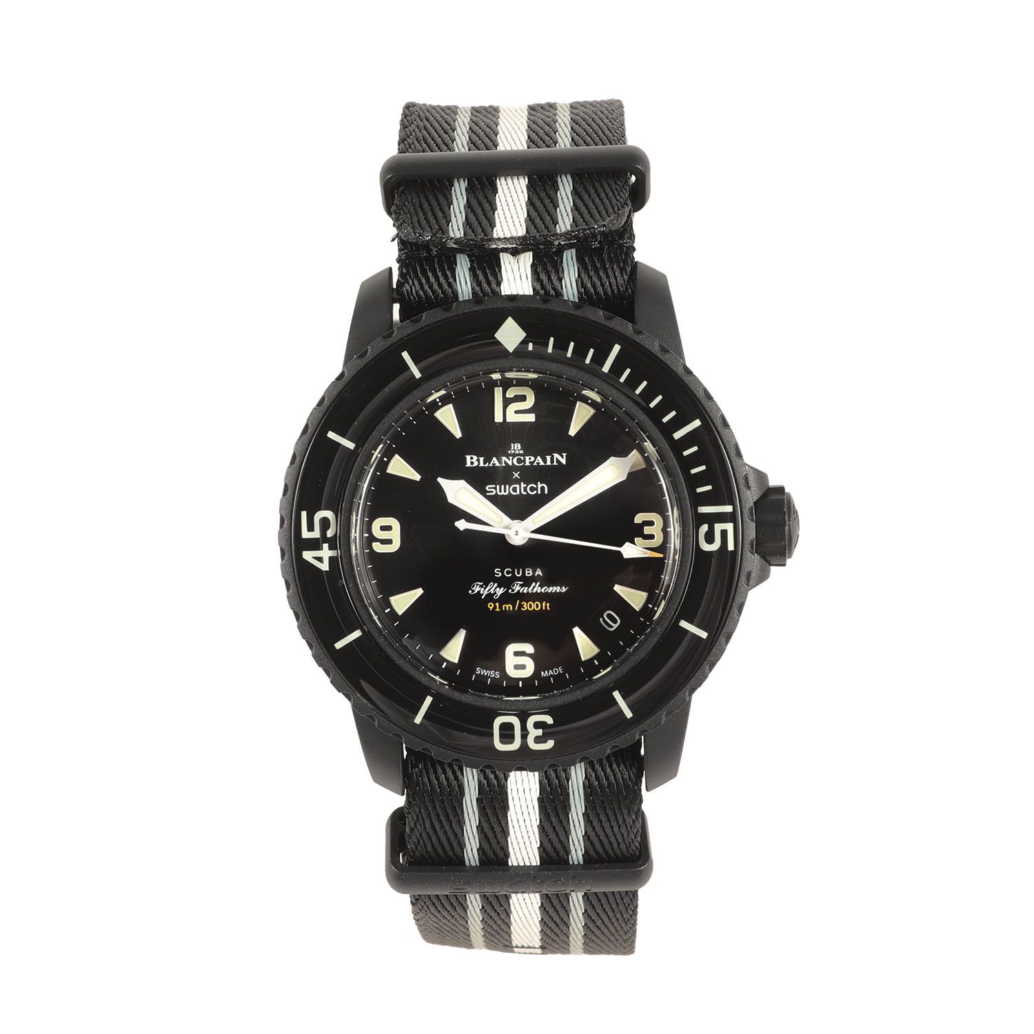 美品】BLANCPAIN ブランパン | Swatch BIOCERAMIC SCUBA FIFTY FATHOMS