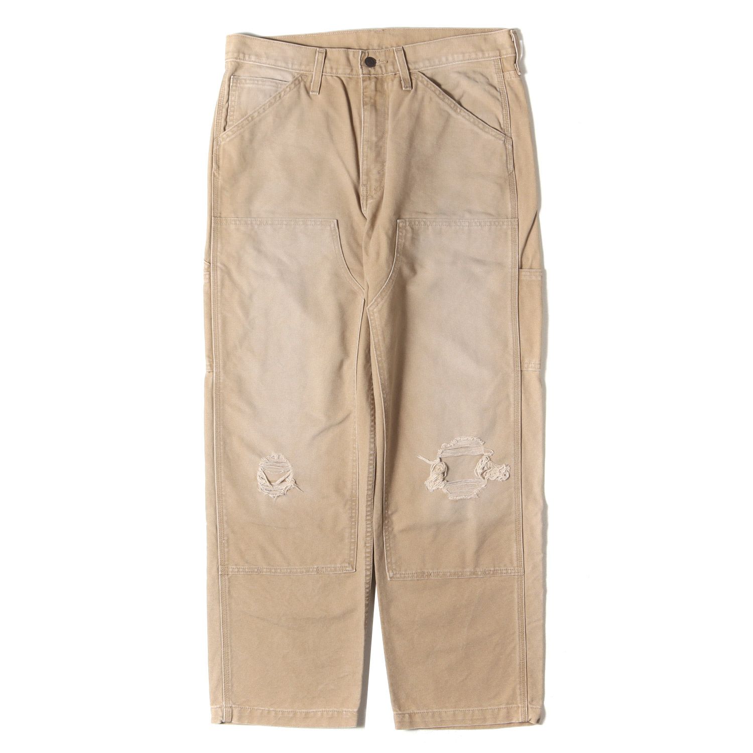 【美品】Levis リーバイス パンツ ブラウン サイズ:W32 L30 | 24SS ダブルニー ペインターパンツ (568 LOOSE STRT DBL KNEE TIGERS A7367) | ボトムス ズボン【メンズ】【中古】