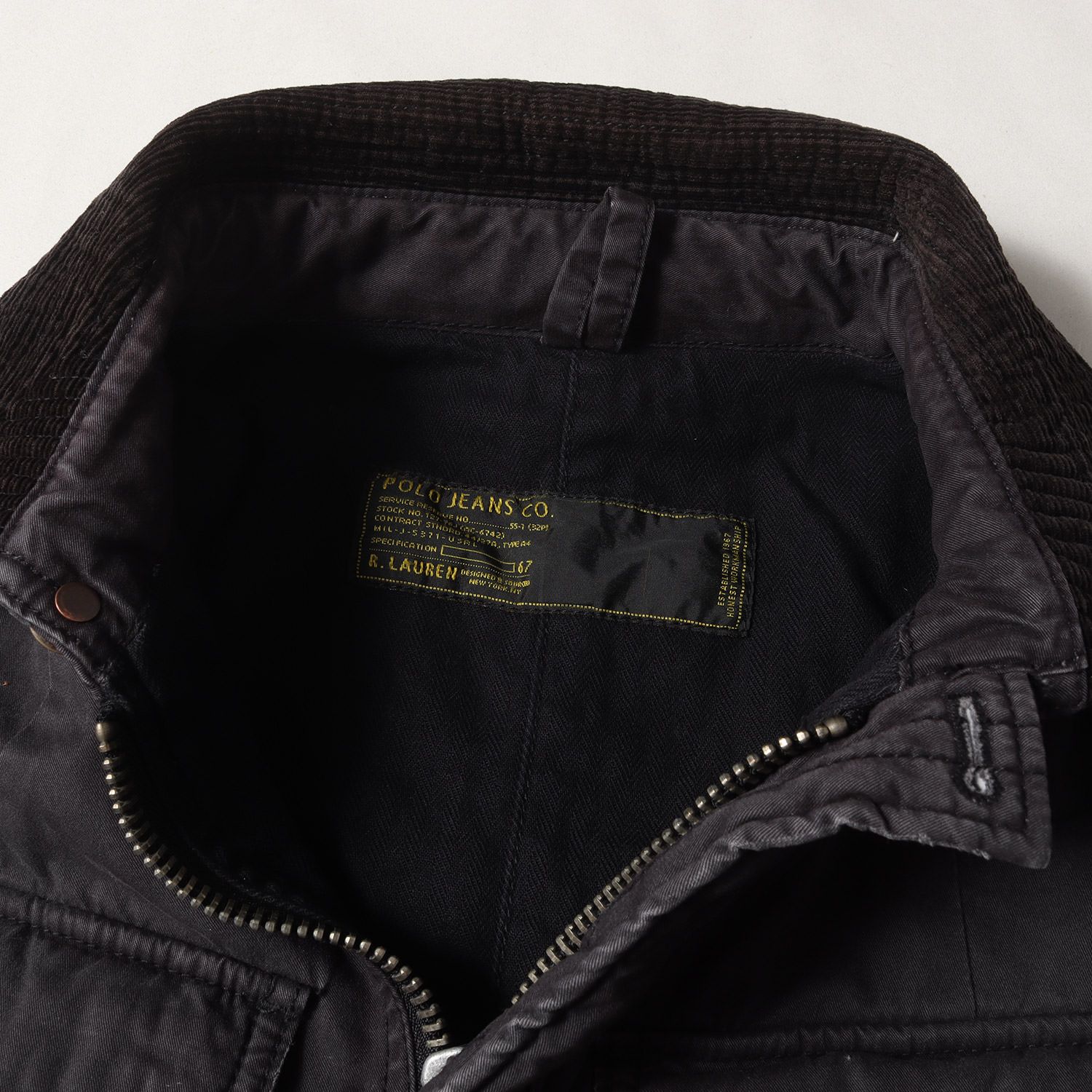 POLO JEANS CO. ポロ 本物 ジーンズ カンパニー ジャケット ブラック