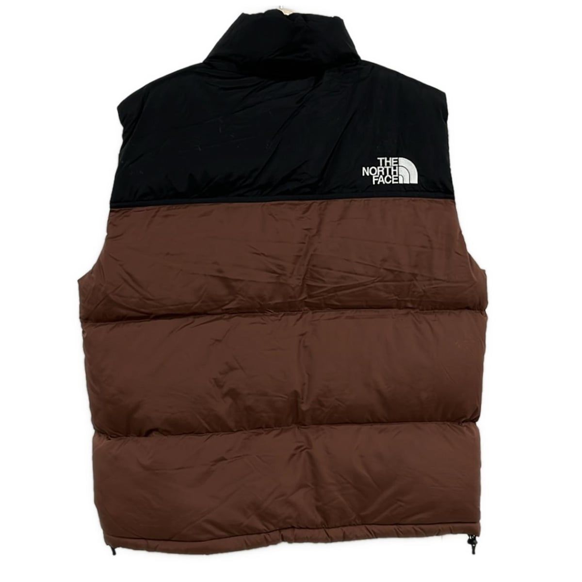新品 THE NORTH FACE ノースフェイス ダウンベスト M ブラウン THE NORTH FACE ノースフェイス ダウンベスト M'S NEW PUFFY EX ON