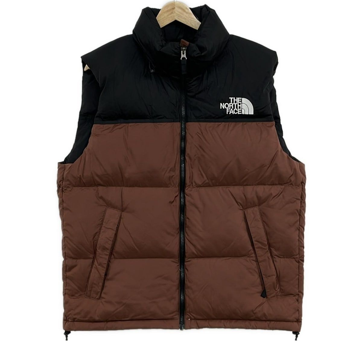 THE NORTH FACE ブラウン ダウンベスト Lサイズ THE NORTH FACE(ノースフェイス) ダウンベスト サイズL メンズ