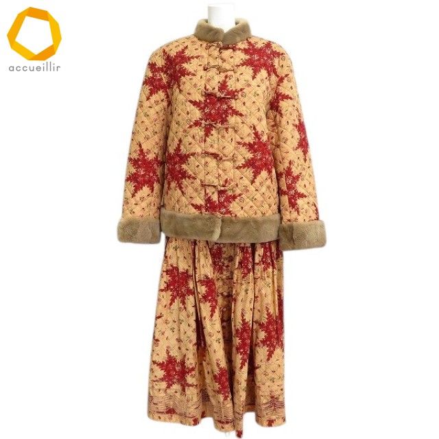 wu ワンダフルワールド WONDERFUL WORLD カネコイサオ セットアップ 花