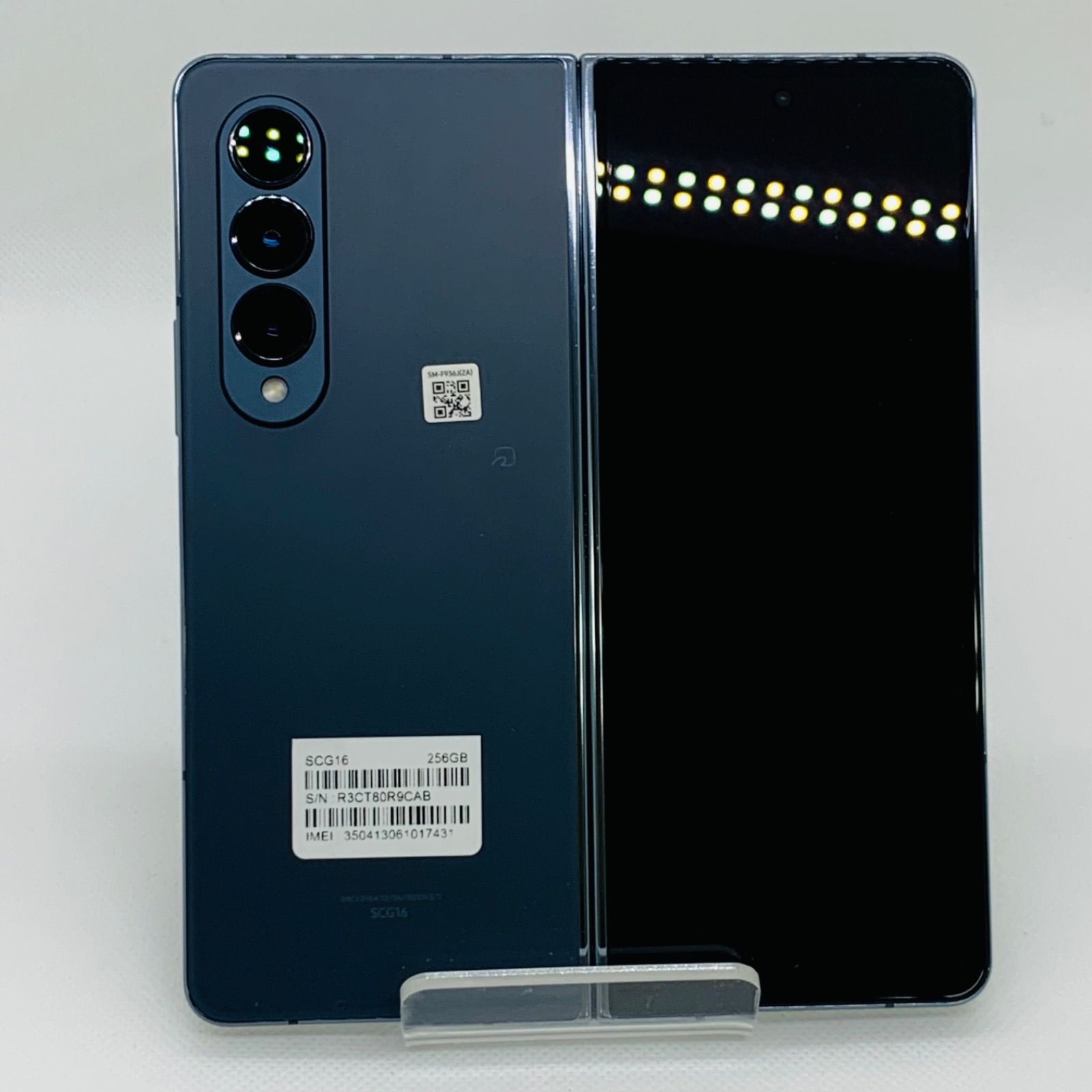 ☆【訳あり品】au Galaxy Z Fold4 256GB SCG16) グレイグリーン - メルカリ