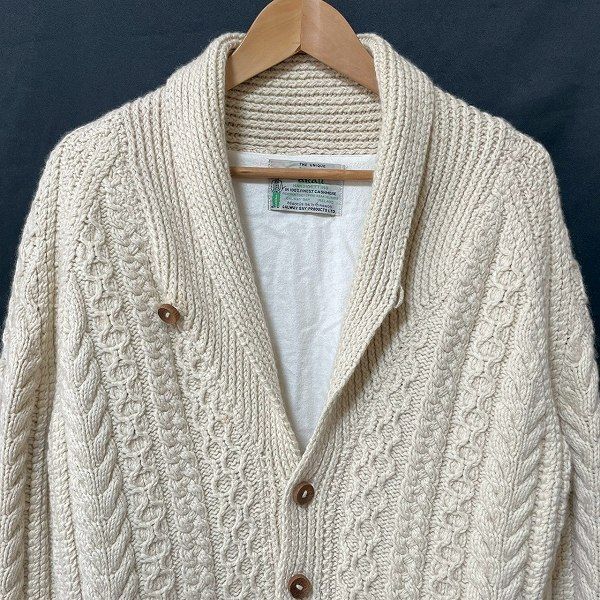 wnc celtic art aran アラン GALWAY BAY PRODUCTS カーディガン ニット