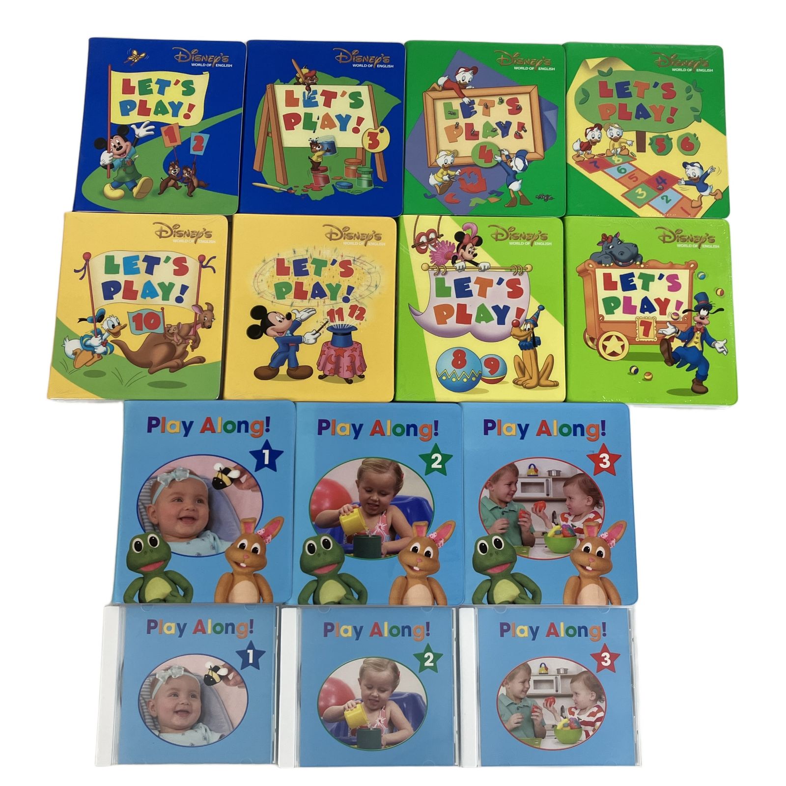 17年購入DWE レッツプレイ ストレートプレイ プレイアロングセット DWE レッツプレイ プレイアロング ディズニ英語システム 2017年頃 英語