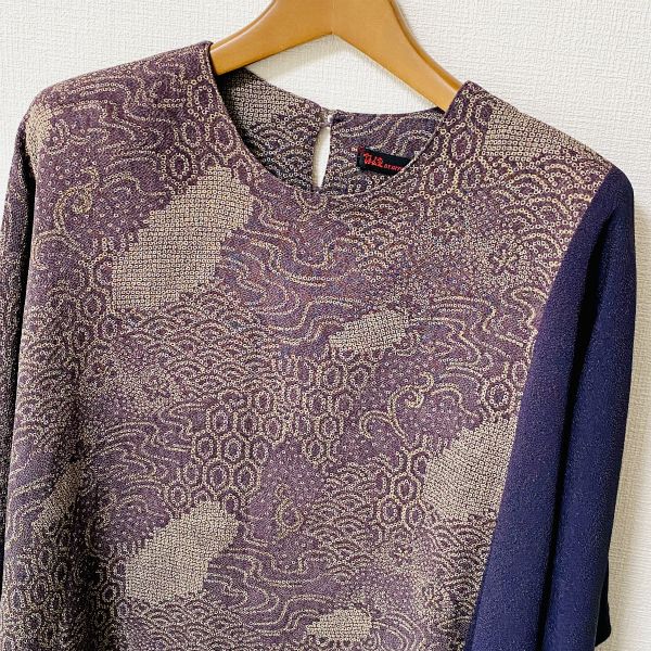 nest Robe 起毛リネンワークチュニック 定価36000円 ワンピース チュニック 19AW ブラウン レディース ネストローブ【中古】5-1031M♪ nest Robe 起毛リネンワークチュニック 定価36000円 ワンピース