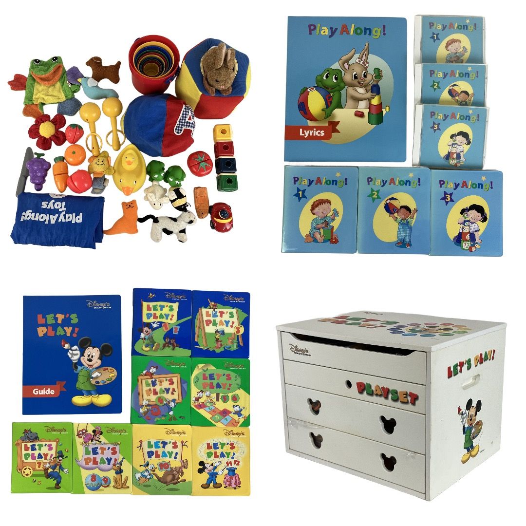 DWE ディズニー英語システム　教材セット DWE ディズニー英語システム フルセット 2015年頃 DVD版 英語 教材