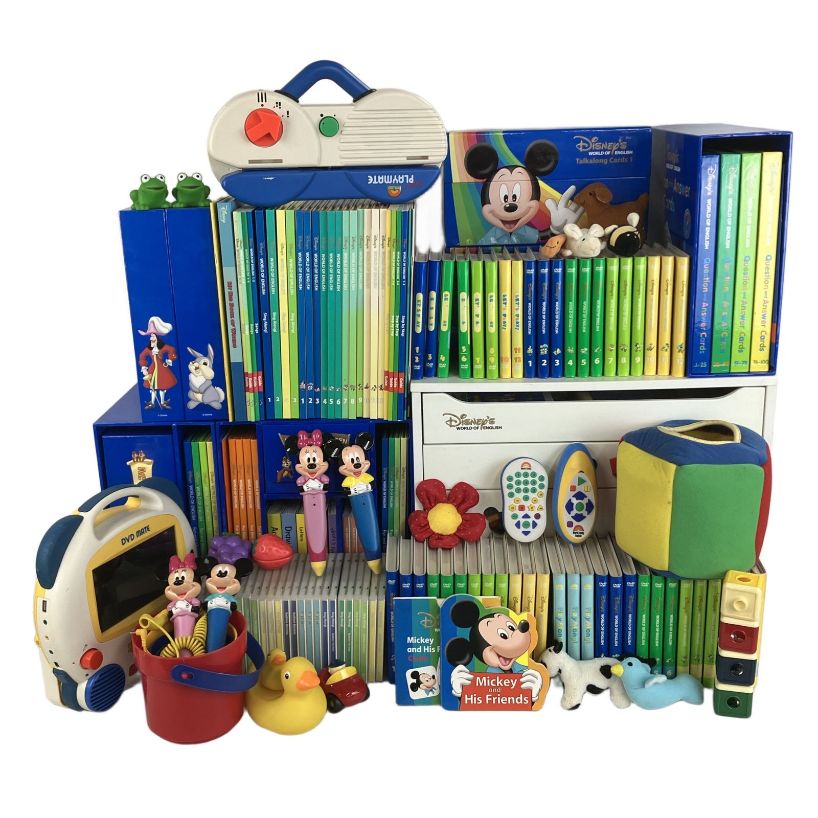 DWE ディズニー英語システム フルセット 2015年頃 DVD版 英語 教材