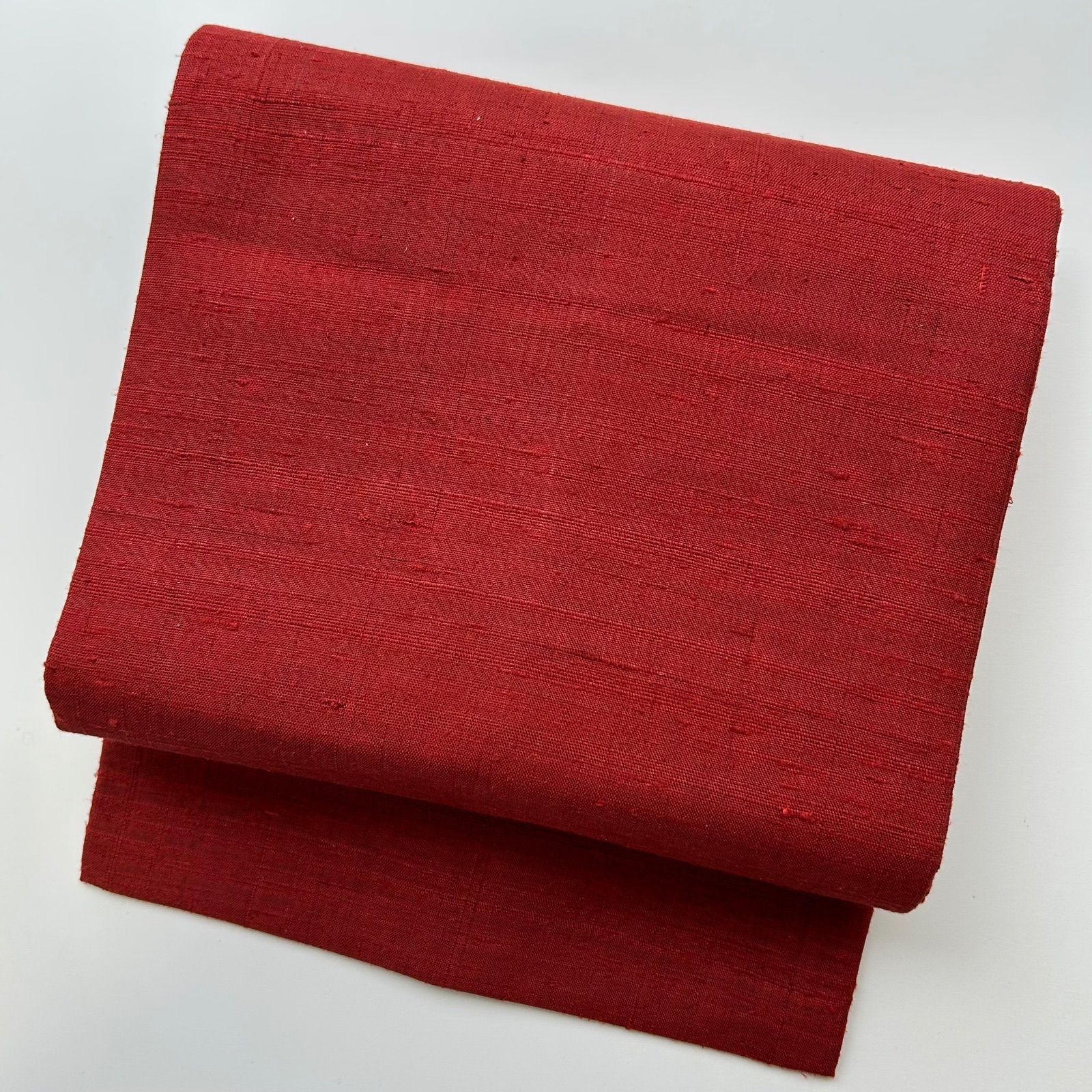 名古屋帯 正絹 真綿紬 無地 九寸 MA-1283 - メルカリ