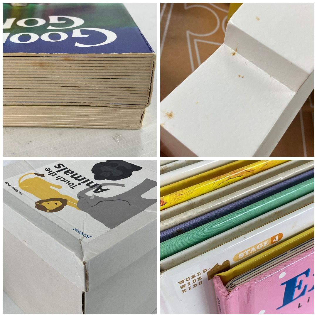 Benesse ワールドワイドキッズ 教材セット 英語教材　中古 Benesse ワールドワイドキッズ 絵本 テキスト 玩具 セット 英語 教材