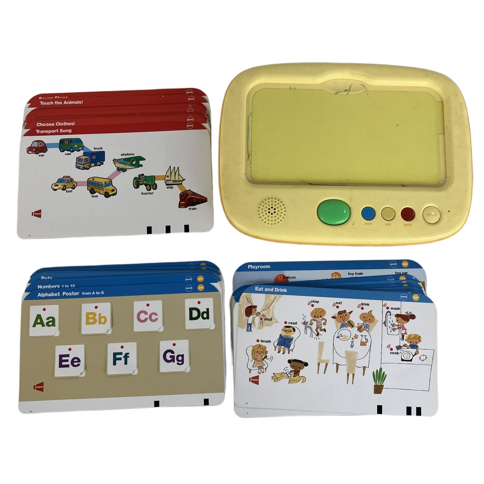 Benesse ワールドワイドキッズ 絵本 テキスト 玩具 セット 英語 教材