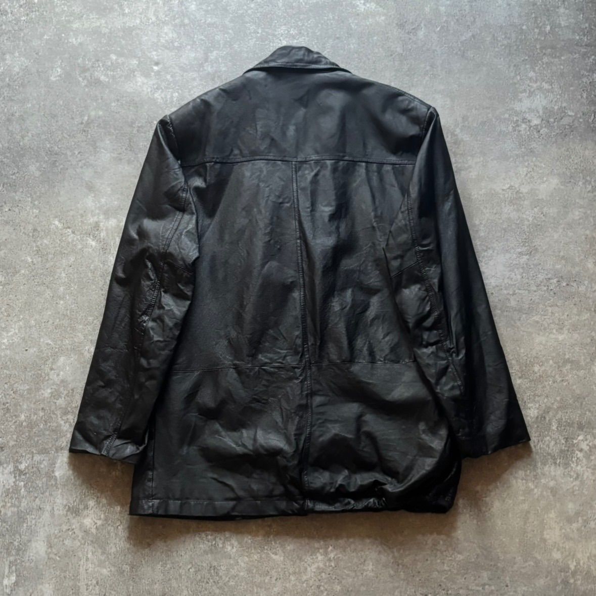 80年代 80s 90年代 90s TOWNCRAFT タウンクラフト レザー ハーフコート