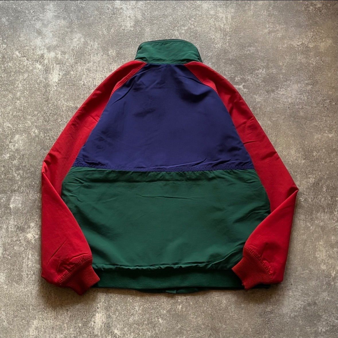 90年代 90s LANDS'END ランズエンド ナイロン フリース スコール