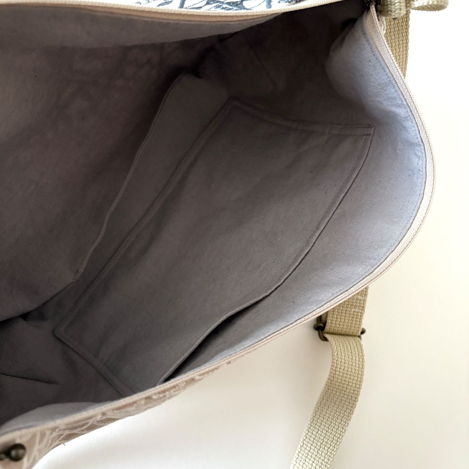 ハンドメイド　ミナペルホネン　マーメイドバッグ⑅︎◡̈︎* ハンドメイド ミナペルホネン 大きなサイズのショルダーバッグ