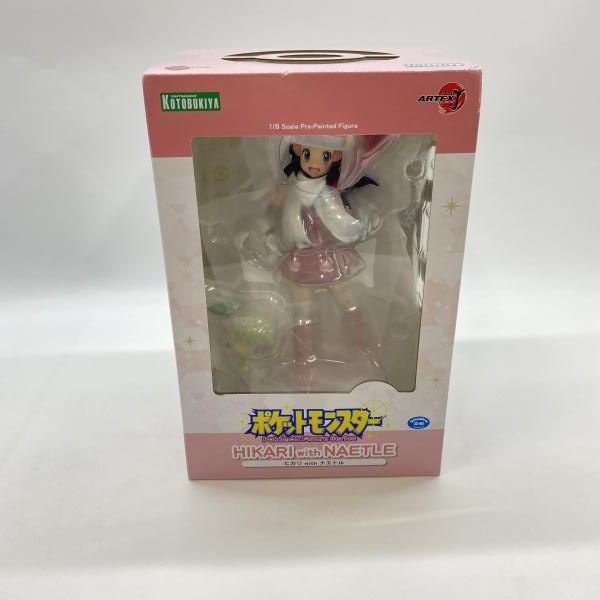 中古】コトブキヤ ARTFX J ヒカリ with ナエトル 1/8 未開封品