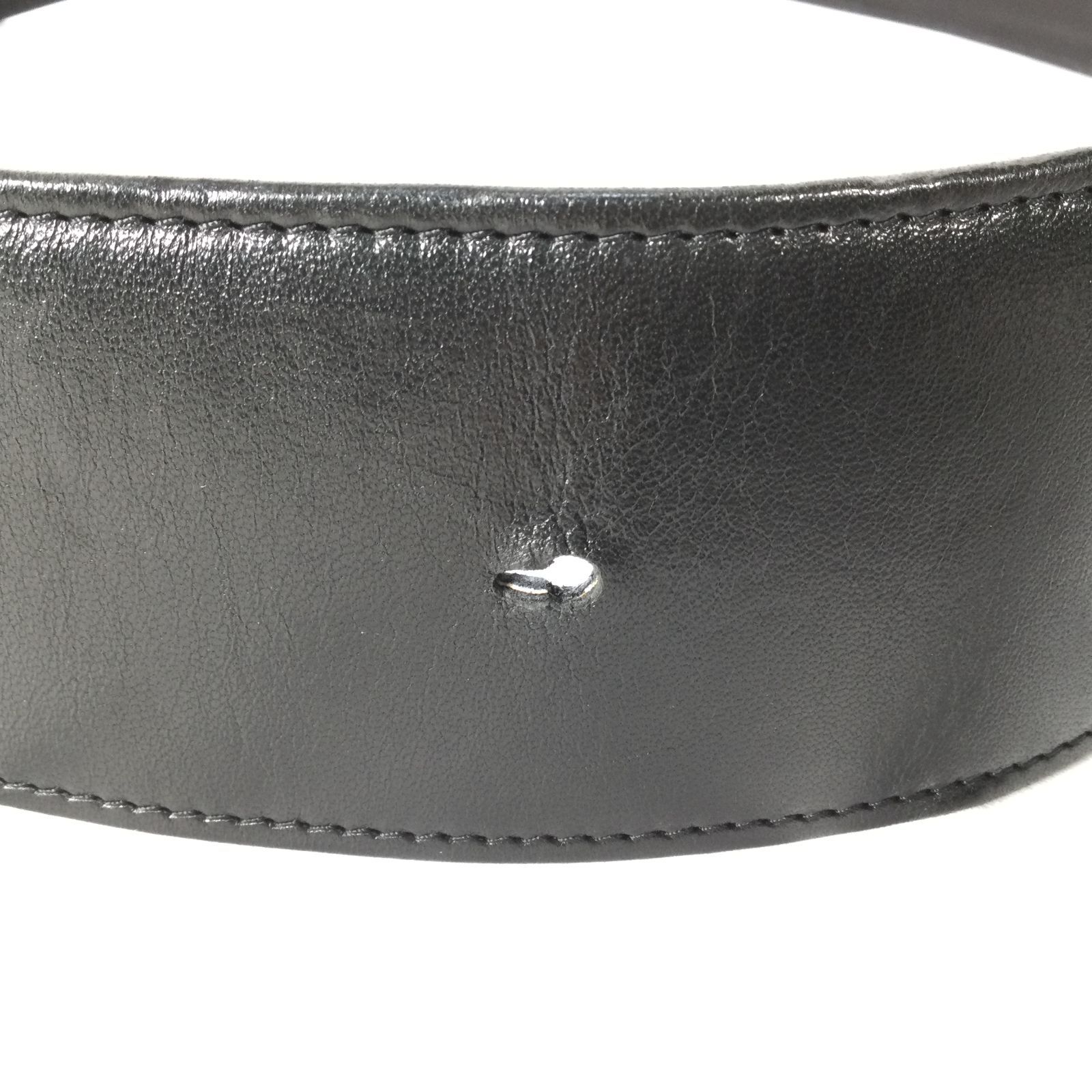 1411 LOEWE ロエベ ベルト タッセルモチーフ アナグラム レザー メンズ