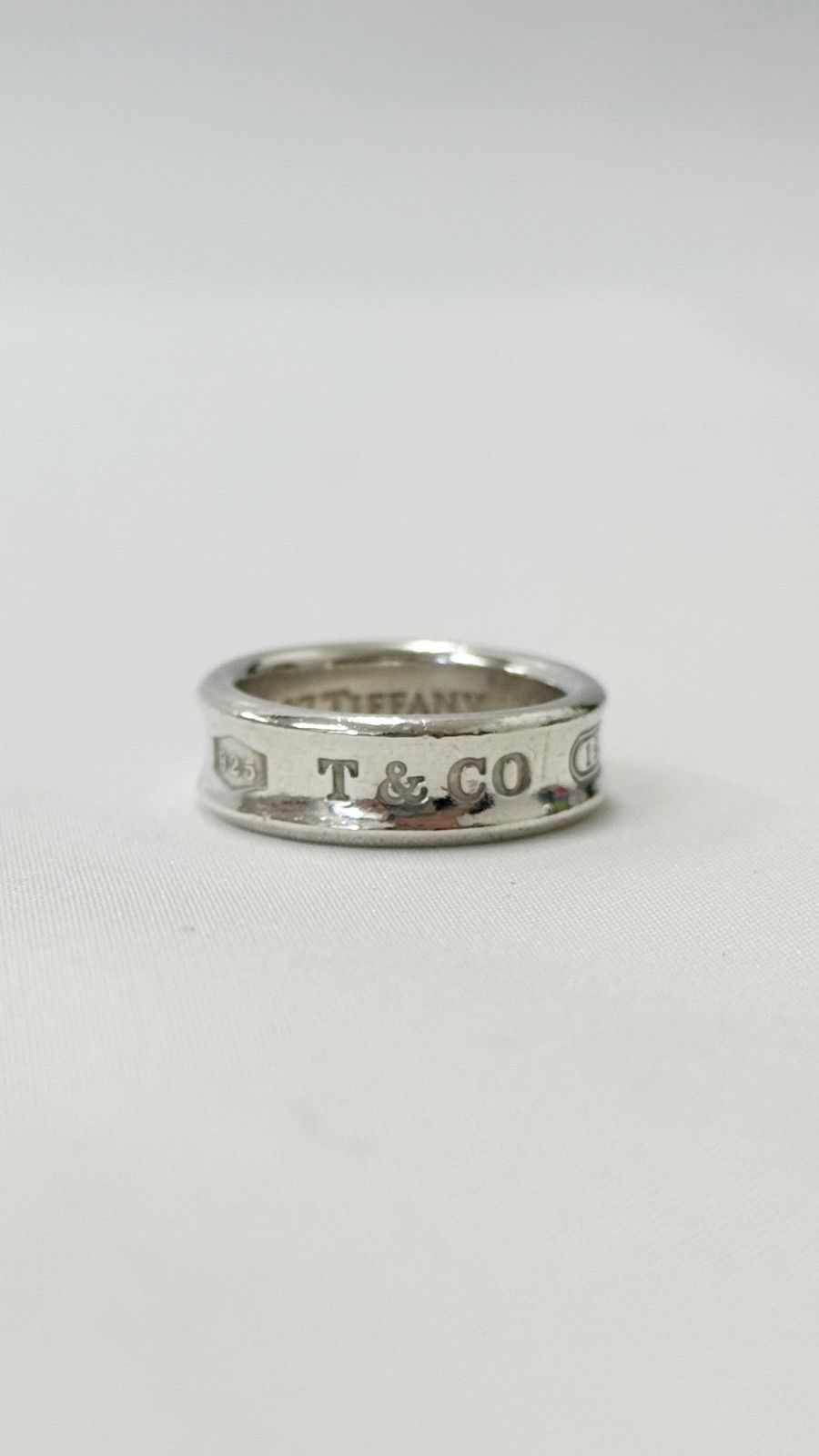 ティファニー Tiffany&Co. ナロー バンドリング SV925 スターリング