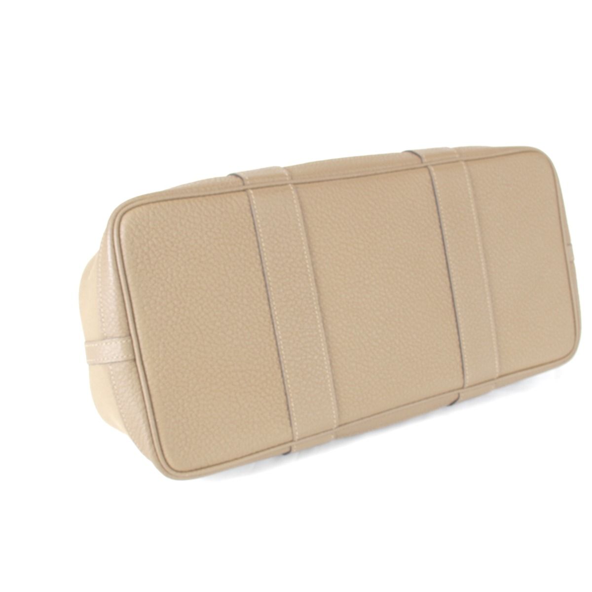 美品『USED』 エルメス ガーデンパーティPM D刻印 ハンドバッグ トワル