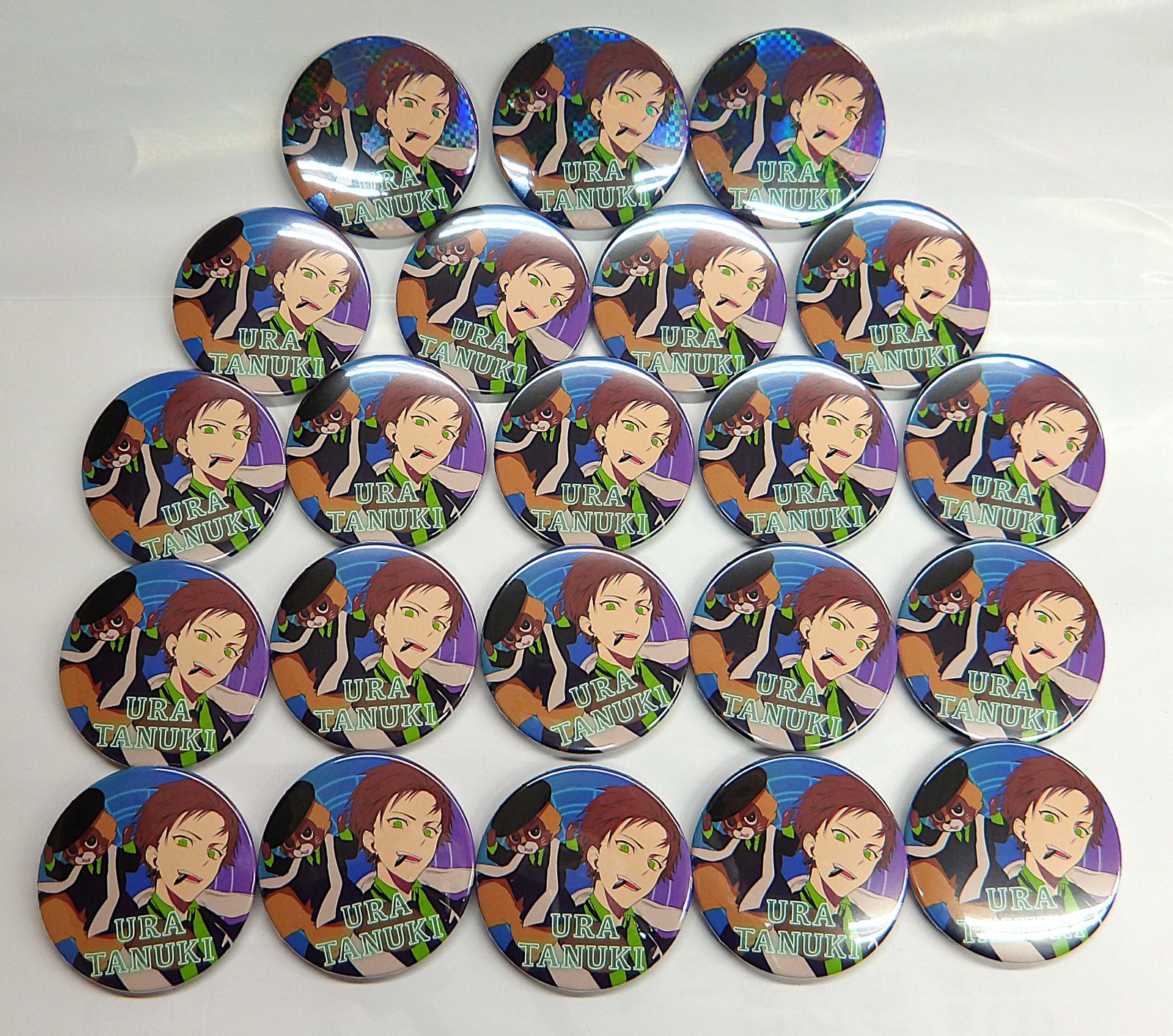 中古】うらたぬき 缶バッジ Uratanuki Birthday Online Live date. た