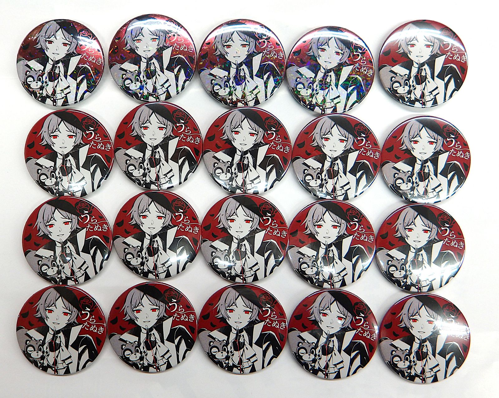 中古】うらたぬき 缶バッジ Uratanuki Birthday Online Live date たぬ