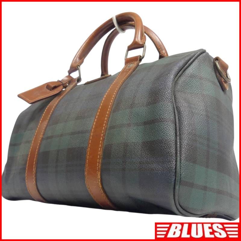 POLO RALPH LAUREN ラルフローレン ボストンバッグ 旅行 緑 チェック