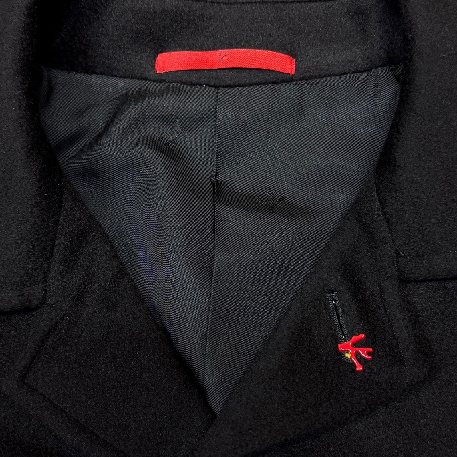 未使用 ISAIA CAPPOTTO カポット カシミヤコート イザイア ブラック 48