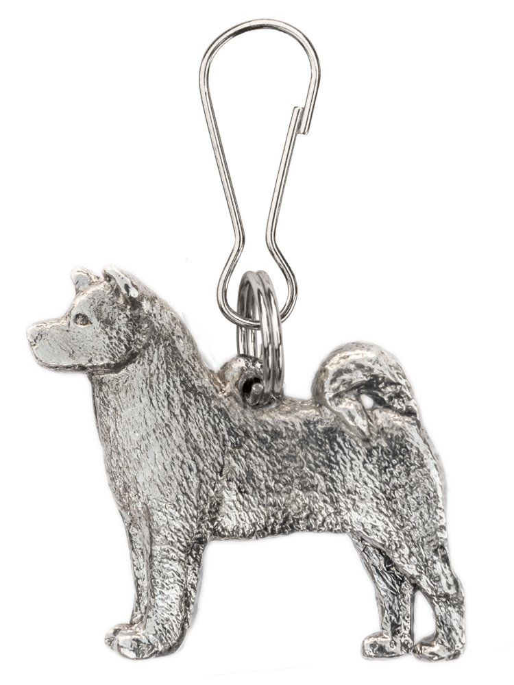 秋田犬 （アキタ イヌ） イギリス製 アート ドッグ ジッププル