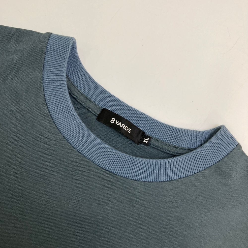 サイズ：XL 8YARDS ハチヤーズ 2024年モデル 半袖Tシャツ ブルー系