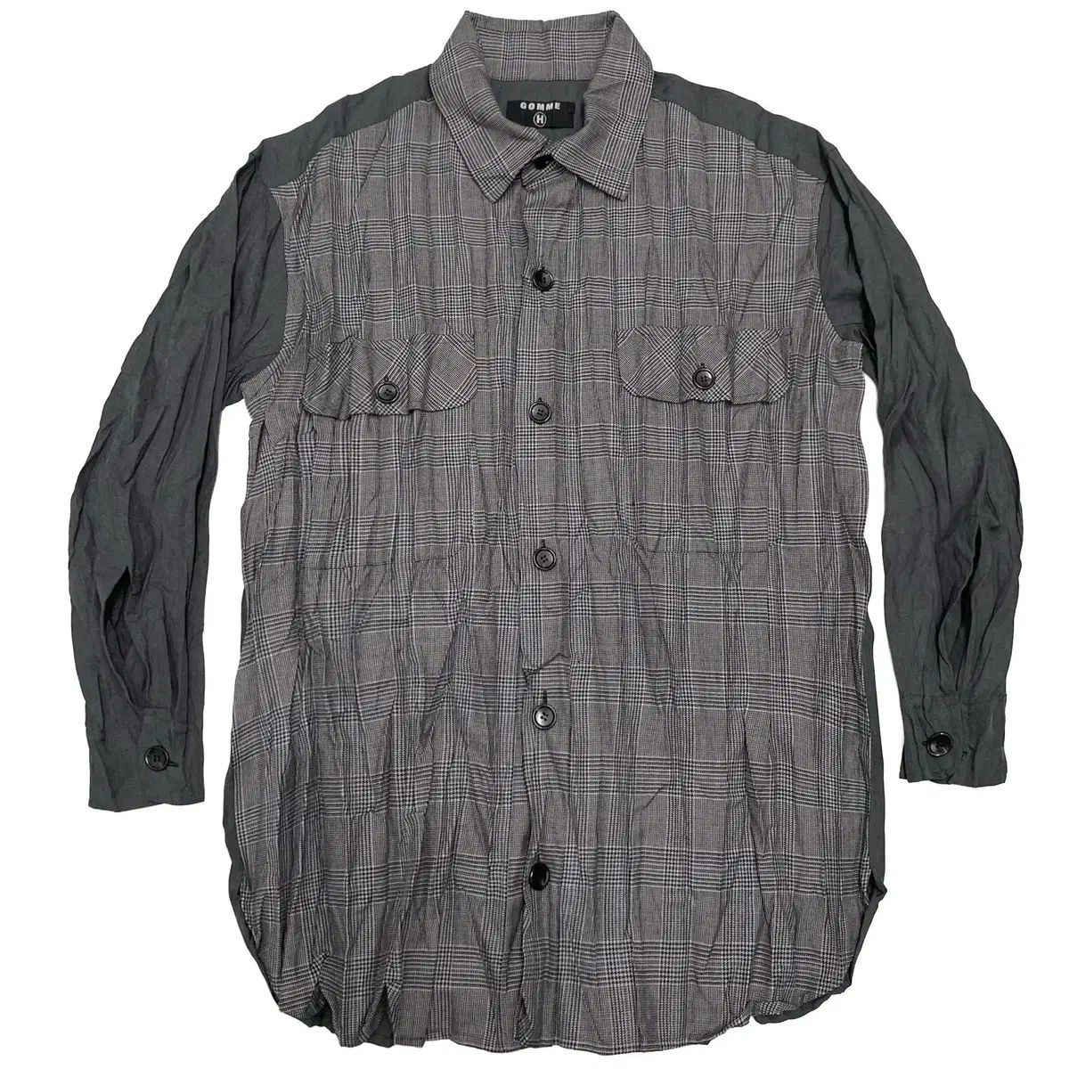 ゴムオム (Gomme Homme) 安い GOMME HOMME ゴムオム ボアチェック切替