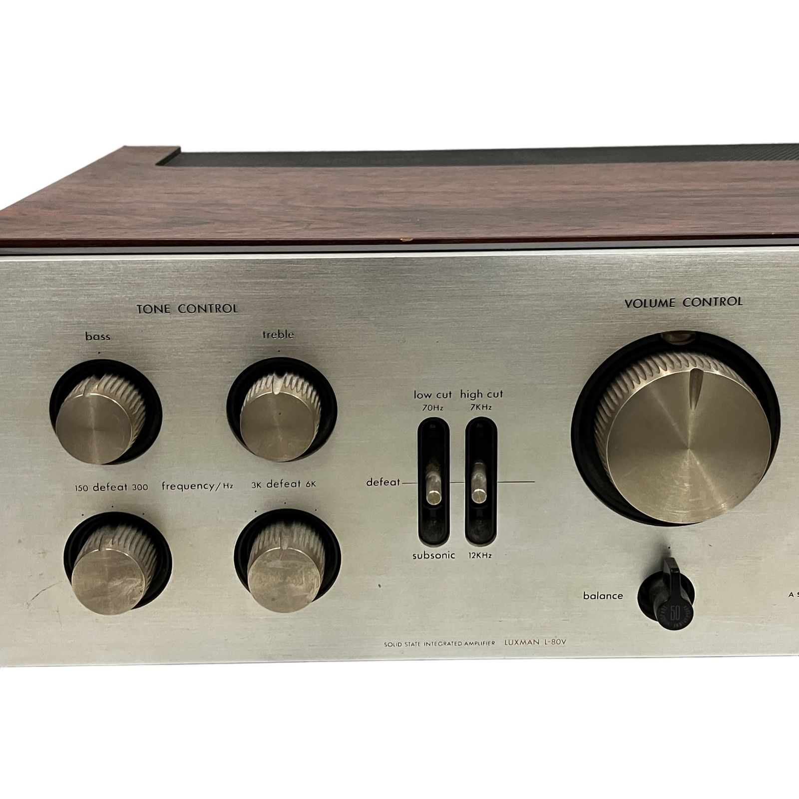 LUXMAN ラックスマン L-80V アンプ 音響機器 オーディオ 現状品 中古