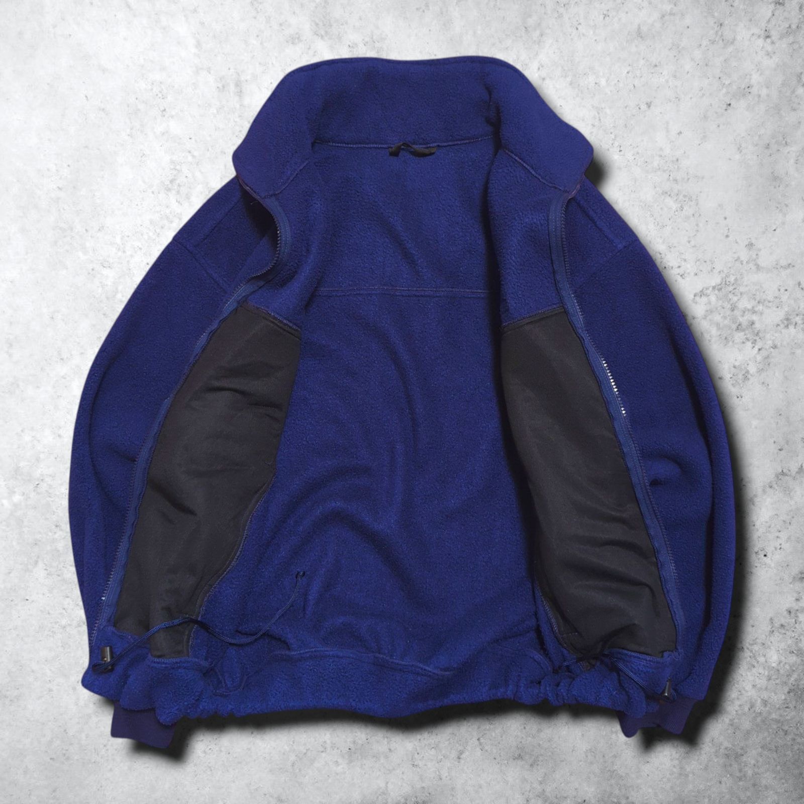 berghaus バーグハウス 旧ロゴ 90s フリース ジャケット ドローコード