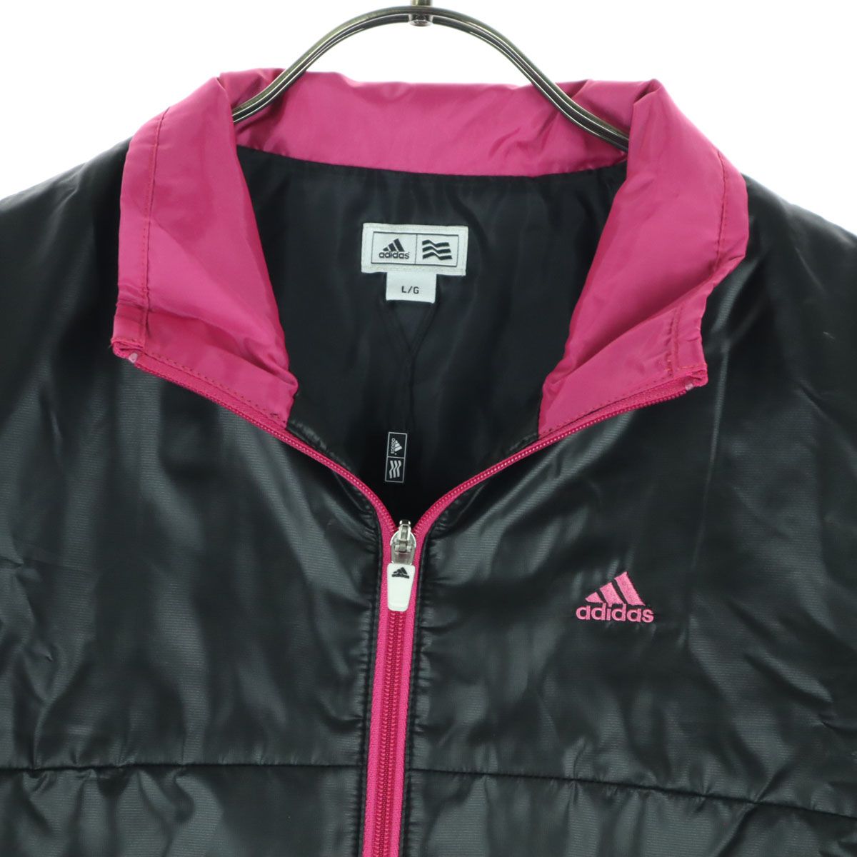 未使用 adidas アディダス ワンポイントロゴ ゴルフ 長袖 中綿