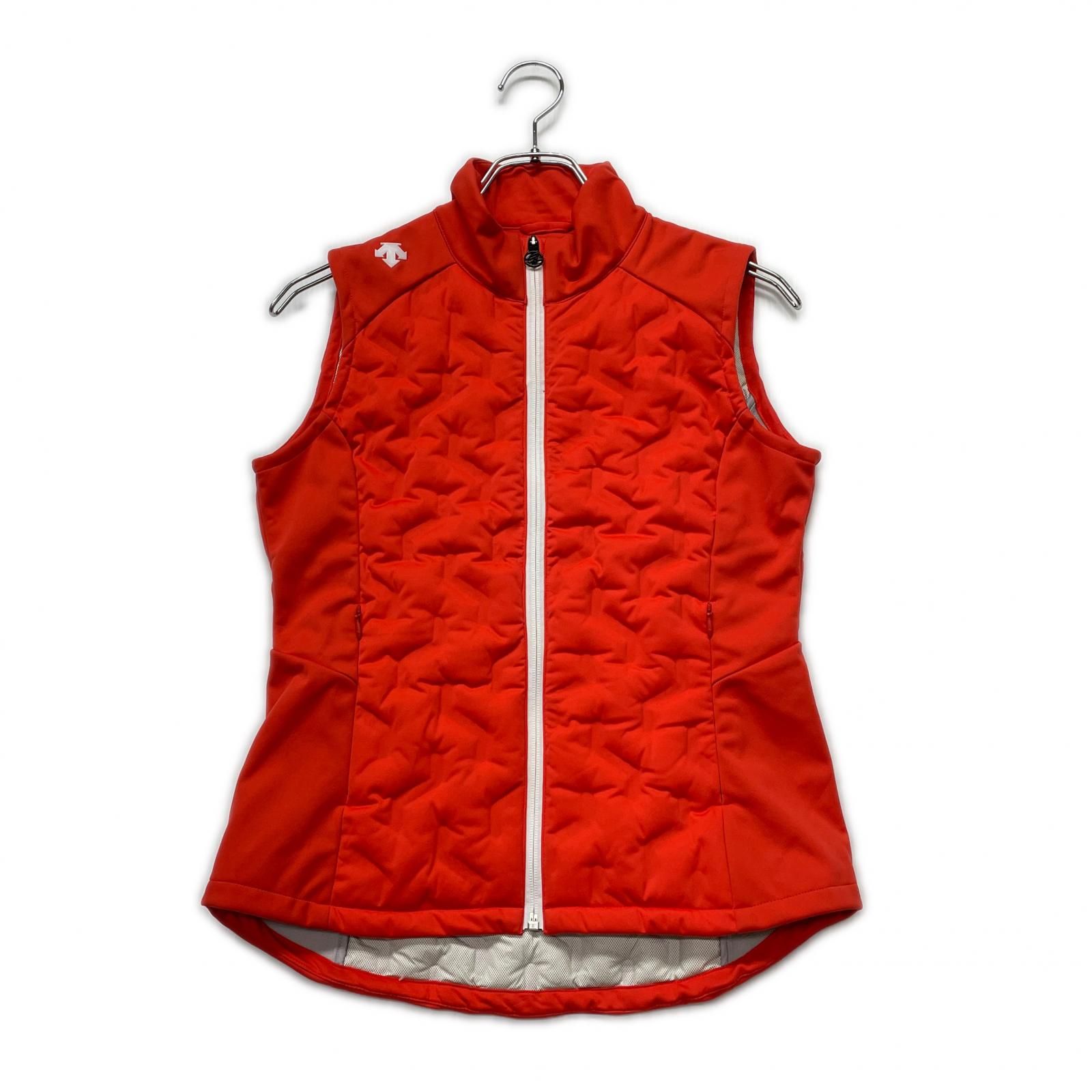 中古 レディース デサントゴルフ DESCENTE GOLF ダウンベスト M
