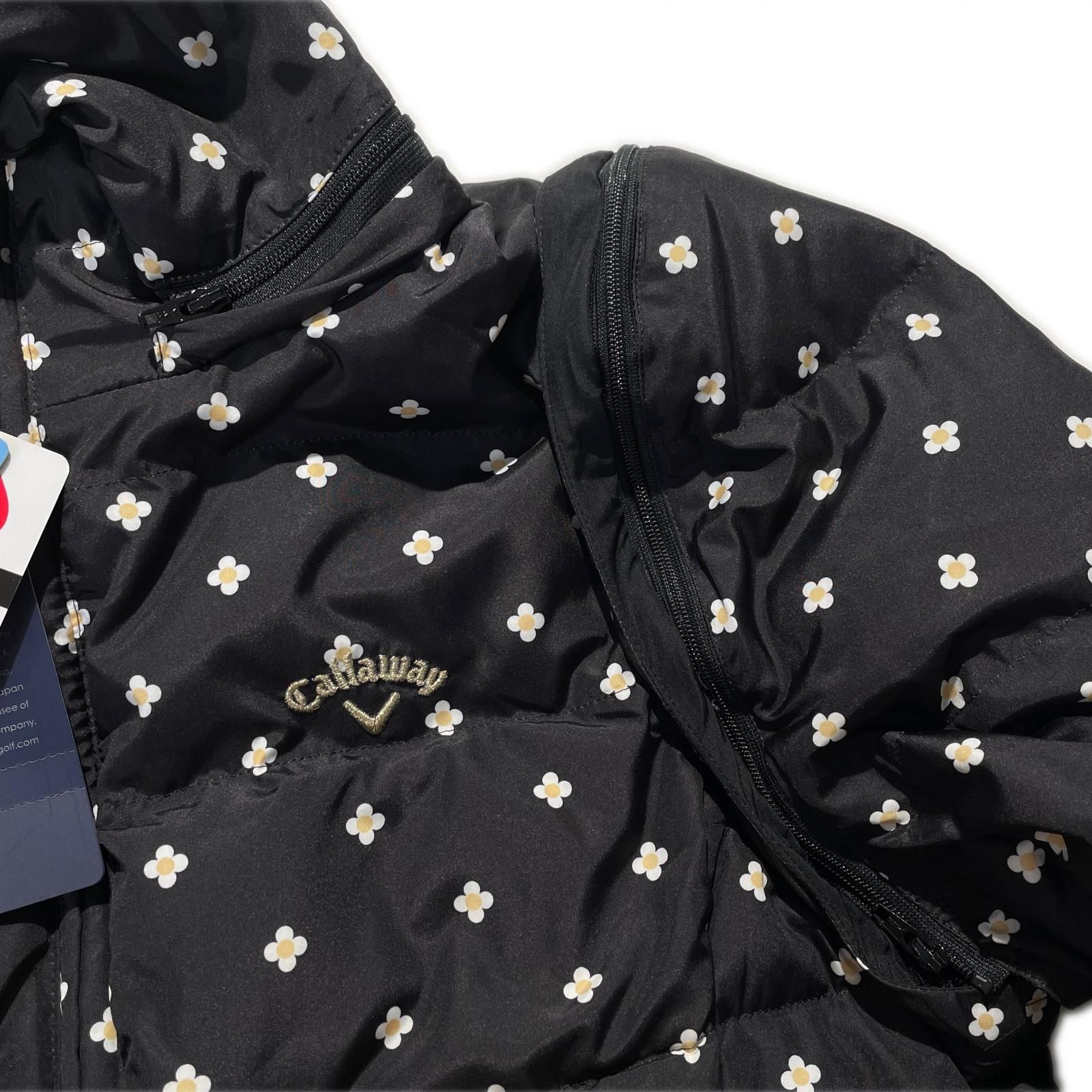 未使用品 レディース キャロウェイ Callaway ダウンジャケット M 黒系