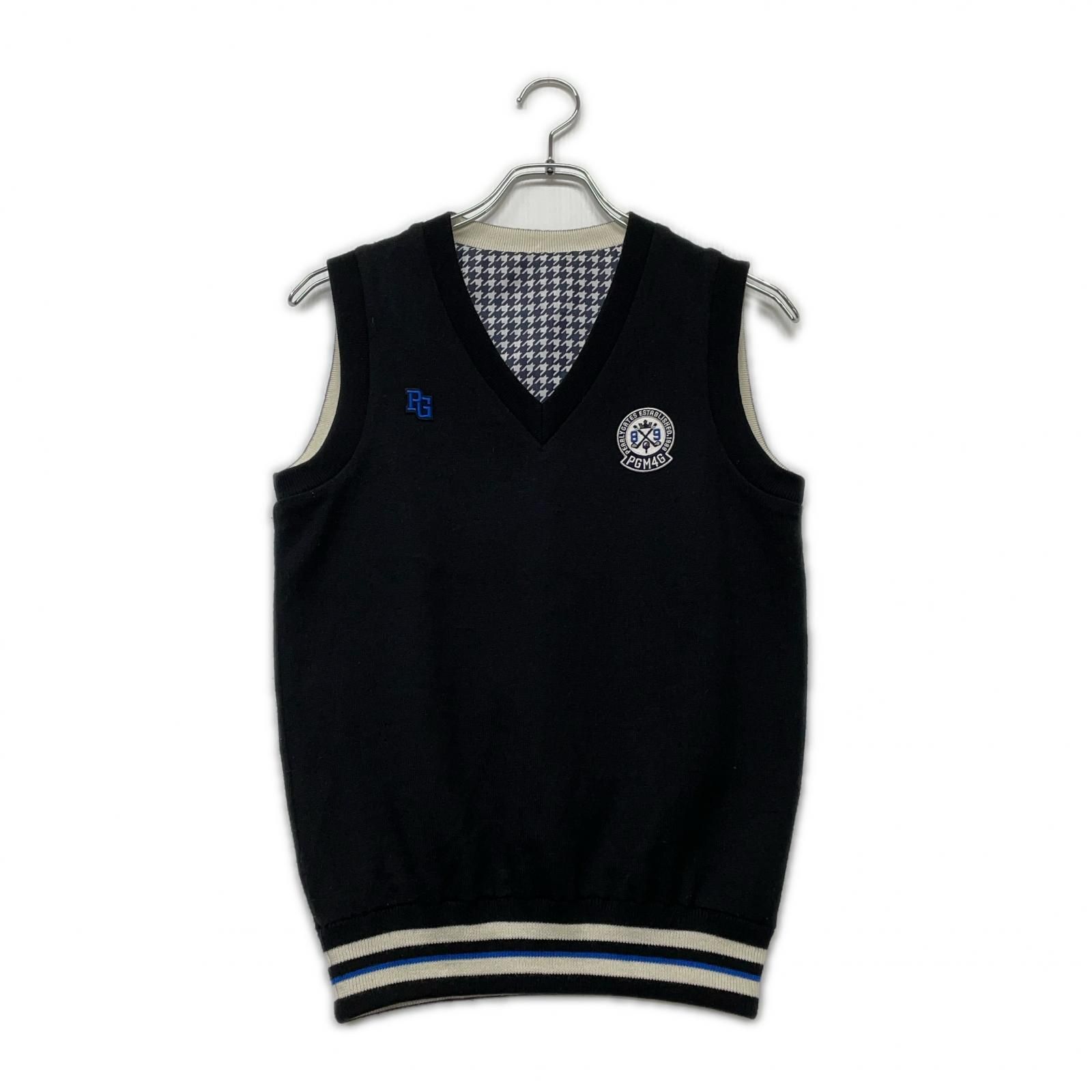 中古 レディース パーリーゲイツ PEARLY GATES ベスト サイズ不明 黒