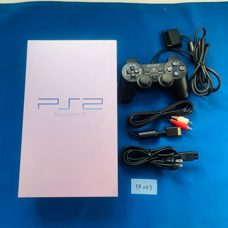 YA087【すぐに遊べるセット】SONY PlayStation2 SAKURA SCPH-50000