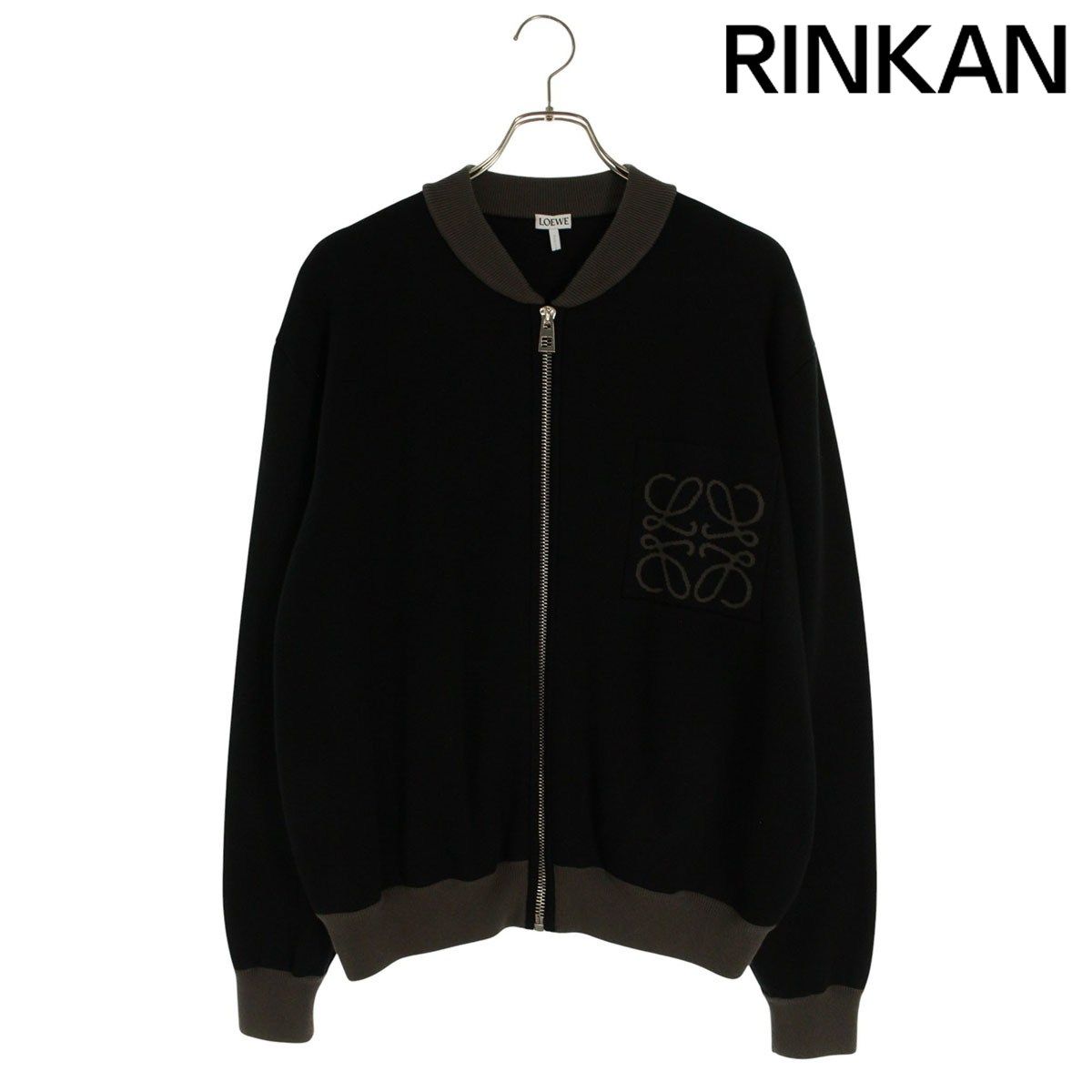 ロエベ サイズ:M  H526Y16K36 アナグラムロゴジップアップブルゾン 中古 SB01 ロエベ H526Y16K36 アナグラムロゴジップアップブルゾン メンズ M