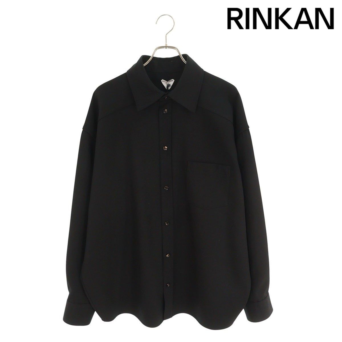 ボッテガヴェネタ 798323 V3PH0 オーバーサイズ長袖シャツ メンズ 48