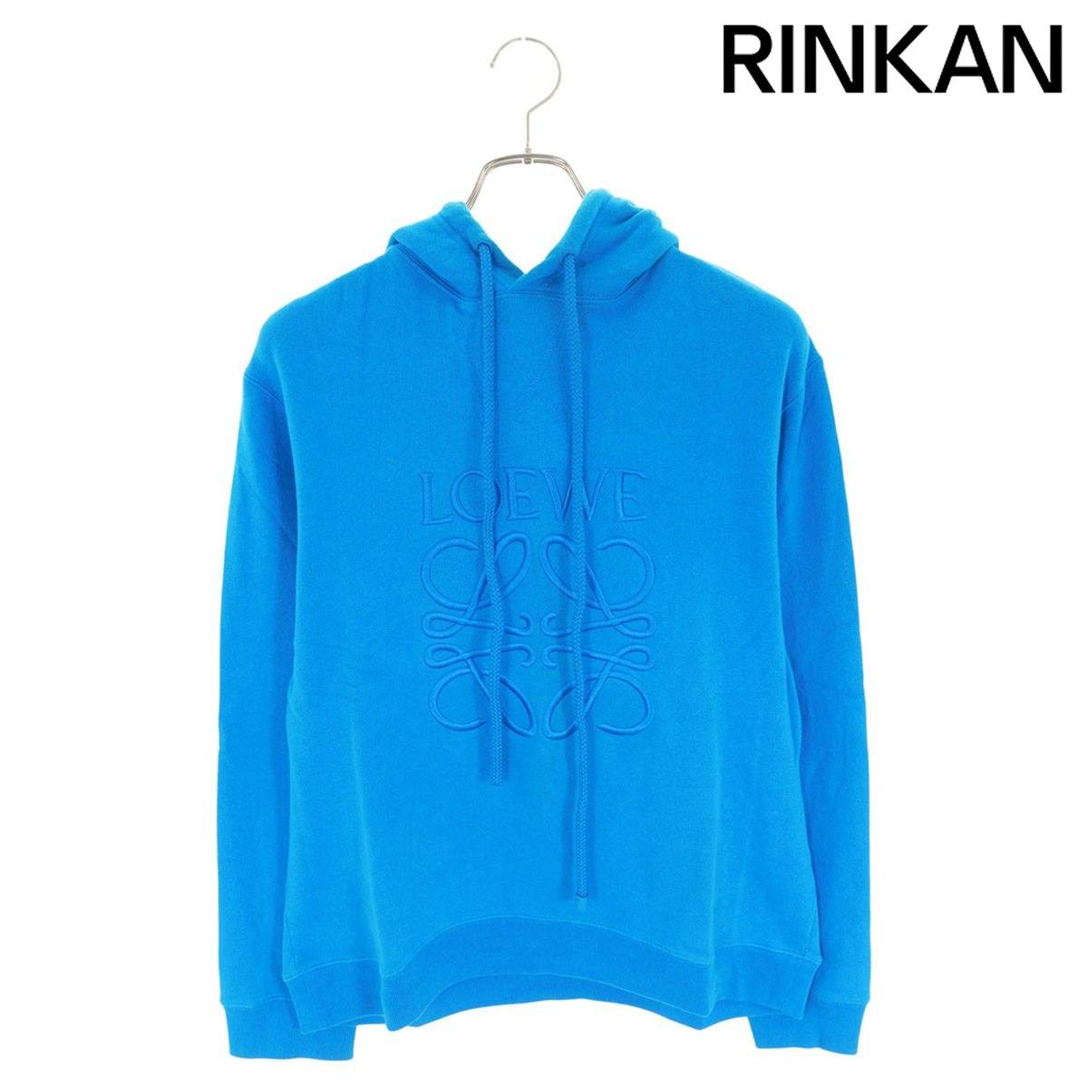 ロエベ H526Y25X02 アナグラム刺繍プルオーバーパーカー メンズ S
