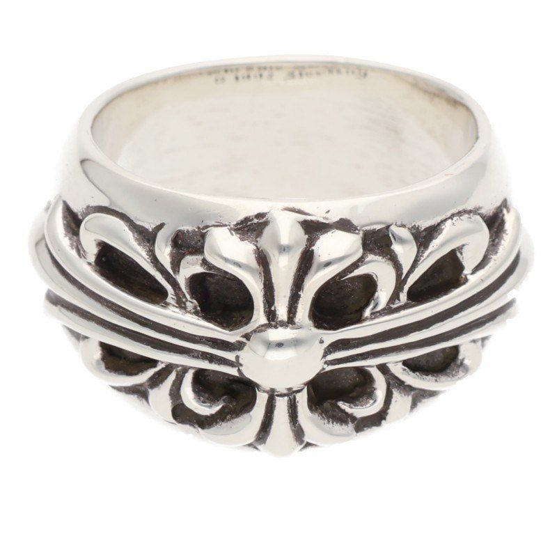 クロムハーツ FLRL CRS/フローラルクロス シルバーリング メンズ 19号 クロムハーツ FLRL CRS/フローラルクロス シルバーリング メンズ 14.5