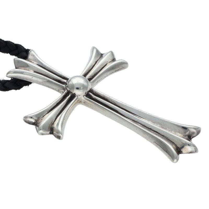 クロムハーツ CH CRS LG BC ラージCHクロス ボロチップ　ネックレス クロムハーツ CH CRS LG BC/ラージCHクロス Wボロチップ/シルバー