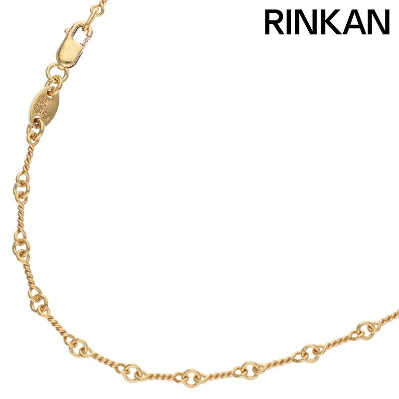 クロムハーツ 22K NECKCHAIN T20/ツイストチェーン20inch ゴールド