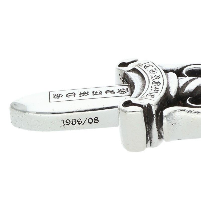 クロムハーツ DOUBLE DAGGER/ダブルダガー シルバーネックレストップ クロムハーツ DOUBLE DAGGER/ダブルダガー ペンダント/シルバー